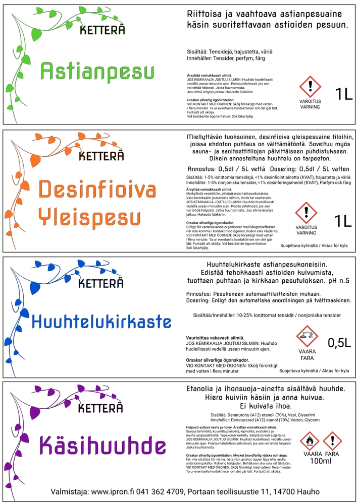 Ketterä Tuote-esite